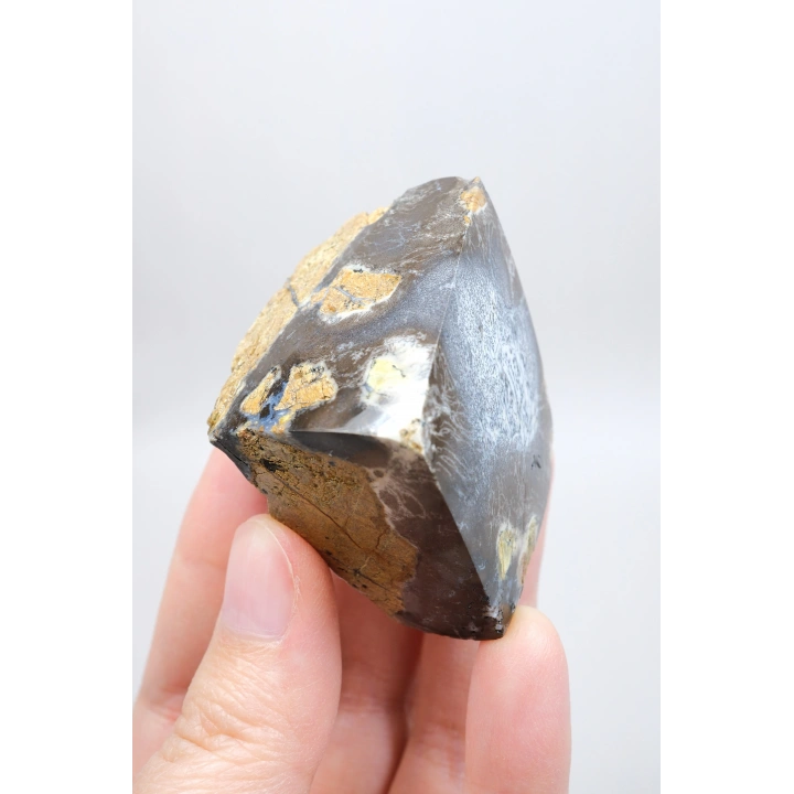 Dendritli Opal ve Agat ile Merlinite Harikası - Mükemmelliğe Parlatılmış!