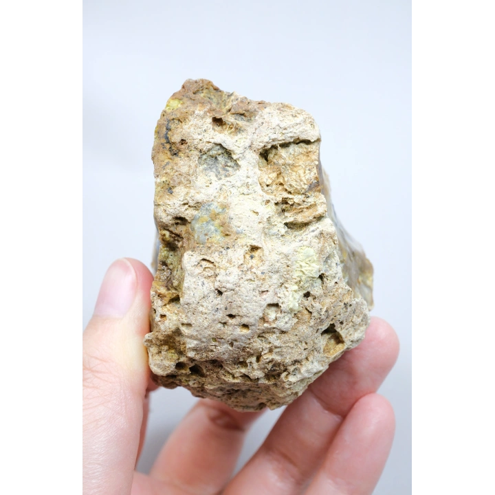 Merlinit / Dendritik Opal ile Mavi Druzy Yastık Çekirdeği, 237g