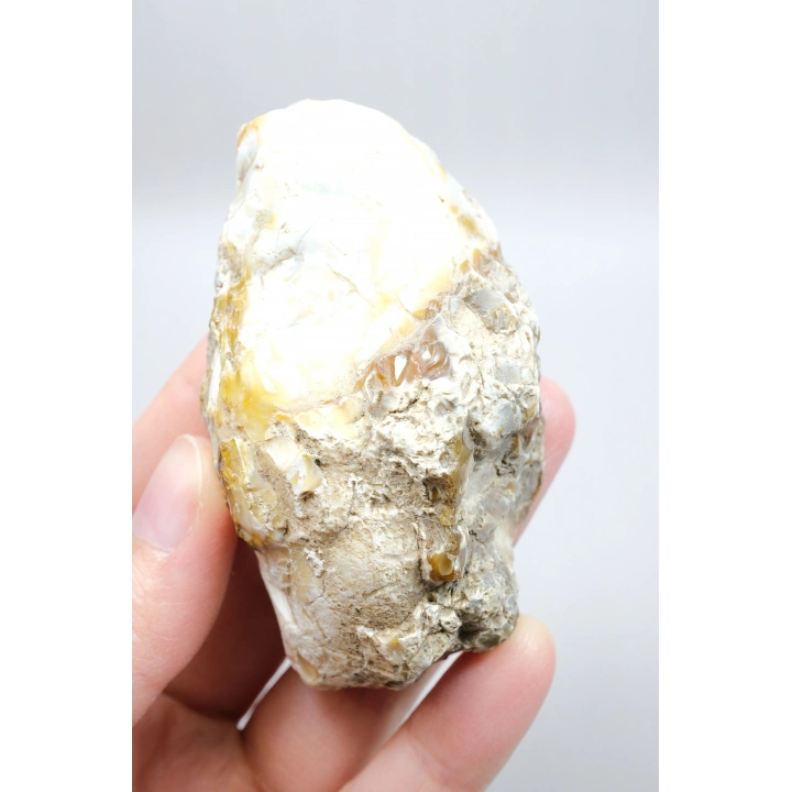 Mist Forest Dendritic Opal | Derin Derin Mavi ve Kar Beyazı