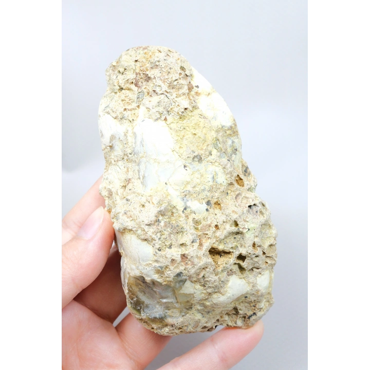 Multicolor Dendritischer Opal Scheibe - Eiskern mit Honiggelbem Band & Feinen Schwarzen Dendriten, 201g