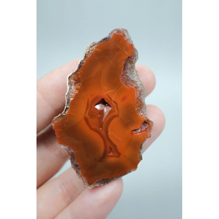 Red Fox Agat, Alev Alev Yanık Turuncu Kızıl Siyah Deniz Akik