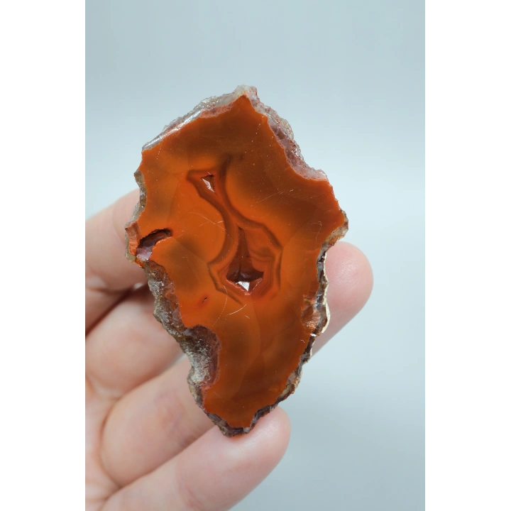 Red Fox Agat, Alev Alev Yanık Turuncu Kızıl Siyah Deniz Akik