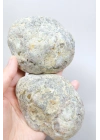 棕色树枝状蛋白石切片对——浓郁的蜂蜜赭色核心，伴有细腻的黑色树枝状纹理，重408克