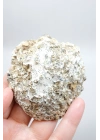 Krem ve Beyaz Renkli Merlinit - Krem Dendritik Opal ile Jet-Siyah Ağaç İçerikler