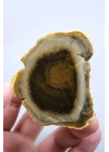 Koyu Bal Rengi ve Kehribar Tonlu Merlinit – Konsantrik Renk Bantlarına Sahip Dendritik Opal Çifti, 112 g