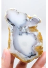 Dendritik Bal Opal Dilimi: Cilalanmış Merlinite Taşı (90g)