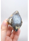 Dendritli Opal ve Agat ile Merlinite Harikası - Mükemmelliğe Parlatılmış!