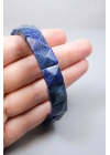 Kralların Asil Mavisi ve Bilgeliğin Işıltısı: Parlak Kare Kesim Lapis Lazuli Bileklik