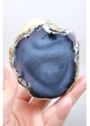 Büyük Merlinite Çifti (Dendiritik Opal) - Cilalanmış Eşleşen Yarım, Müze Kalitesi Numune (468g)