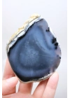 Büyük Merlinite Çifti (Dendiritik Opal) - Cilalanmış Eşleşen Yarım, Müze Kalitesi Numune (468g)