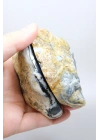 Büyük Merlinite Çifti (Dendiritik Opal) - Cilalanmış Eşleşen Yarım, Müze Kalitesi Numune (468g)