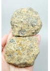 Merlinite (Dendritik Opal) - Mavi ve Beyaz Dendritik Opal Çift