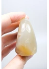 Merlinit Doğal Şekil | Cilalanmış Dendritik Opal Şaman Taşı | Büyü ve İkiliğin Taşı | Doğal Dendrit Kristali