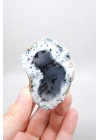 Sisli Orman Dendrit Opal | Derin Mavi ve Kar Beyazı Merlinite Örneği, 82g