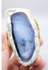 Mist Forest Dendritic Opal | Derin Derin Mavi ve Kar Beyazı