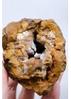 Oker Sarısı Dendritik Opal (Merlinit) ile Soluk Gökyüzü Mavisi Drüzy Jeot, 390g