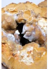 Oker Sarısı Dendritik Opal (Merlinit) ile Soluk Gökyüzü Mavisi Drüzy Jeot, 390g