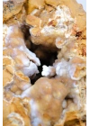 Oker Sarısı Dendritik Opal (Merlinit) ile Soluk Gökyüzü Mavisi Drüzy Jeot, 390g