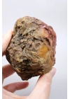Oker Sarısı Dendritik Opal (Merlinit) ile Soluk Gökyüzü Mavisi Drüzy Jeot, 390g