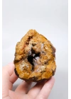 Oker Sarısı Dendritik Opal (Merlinit) ile Soluk Gökyüzü Mavisi Drüzy Jeot, 390g