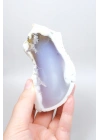 Pastel Mavi Dendritik Opal Kristal Numune, Tek