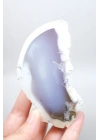 Pastel Mavi Dendritik Opal Kristal Numune, Tek