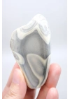 Toz Gri Merlinit Serbest Form Numune - Dumlu Gri ve Krem Dendritik Opal