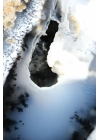 Échantillon unique de géode en opale dendritique 3D (Merlinite),206g
