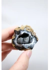 Rare Merlinit Jeodu (Opalo Dendrítico) - Cavidad cruda con especimen con inclusiones dendríticas en forma de árbol en 3D, 51g
