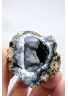 Rare Merlinit Jeodu (Opalo Dendrítico) - Cavidad cruda con especimen con inclusiones dendríticas en forma de árbol en 3D, 51g