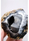 Rare Merlinit Jeodu (Opalo Dendrítico) - Cavidad cruda con especimen con inclusiones dendríticas en forma de árbol en 3D, 51g