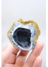 Nadir Kış Ormanı Merlinit Dilimi (Mavi ve Beyaz Dendritik Opal) - Cilalanmış Portal Koleksiyoncuya Özel Örnek (68g)