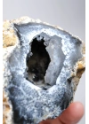 Geoda de Merlinita Cruda (Opalo Dendrítico) - Dendritas en forma de árbol en 3D, 115g