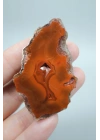 Red Fox Agat, Alev Alev Yanık Turuncu Kızıl Siyah Deniz Akik