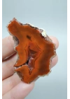 Red Fox Agat, Alev Alev Yanık Turuncu Kızıl Siyah Deniz Akik