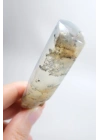 Soft Blue Tonlarında Cilalı Merlinit (Dendritik Opal) Serbest Form, 34g