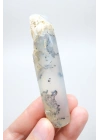 Soft Blue Tonlarında Cilalı Merlinit (Dendritik Opal) Serbest Form, 34g