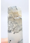 Soft Blue Tonlarında Cilalı Merlinit (Dendritik Opal) Serbest Form, 34g