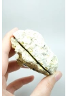 Sarı Dendritik Opal - Mavi Kalsedon ve Bal Opali Muhteşem Parlatılmış Çift | Fikir & Dengelendirme Taşı