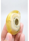 Opale dendritique jaune - Nodule en forme libre de merlinite, 50g