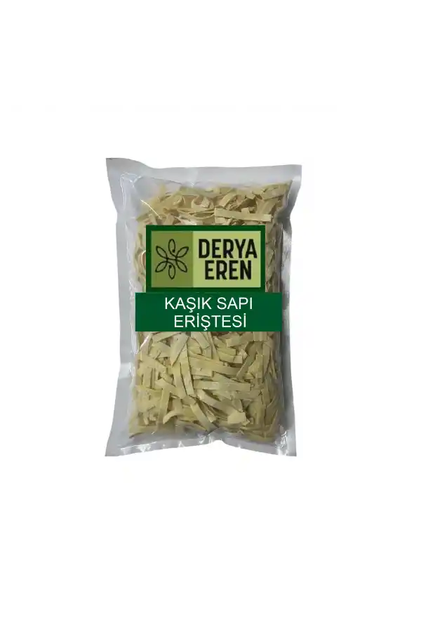 Kaşık Sapı Erişte Mahalle Pazarından Katkısız 500 gr, Derya Eren