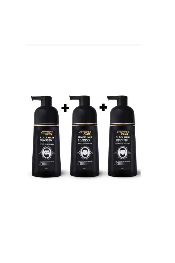 3 Adet Black Hair Siyahlaştırıcı Şampuan 350 ml