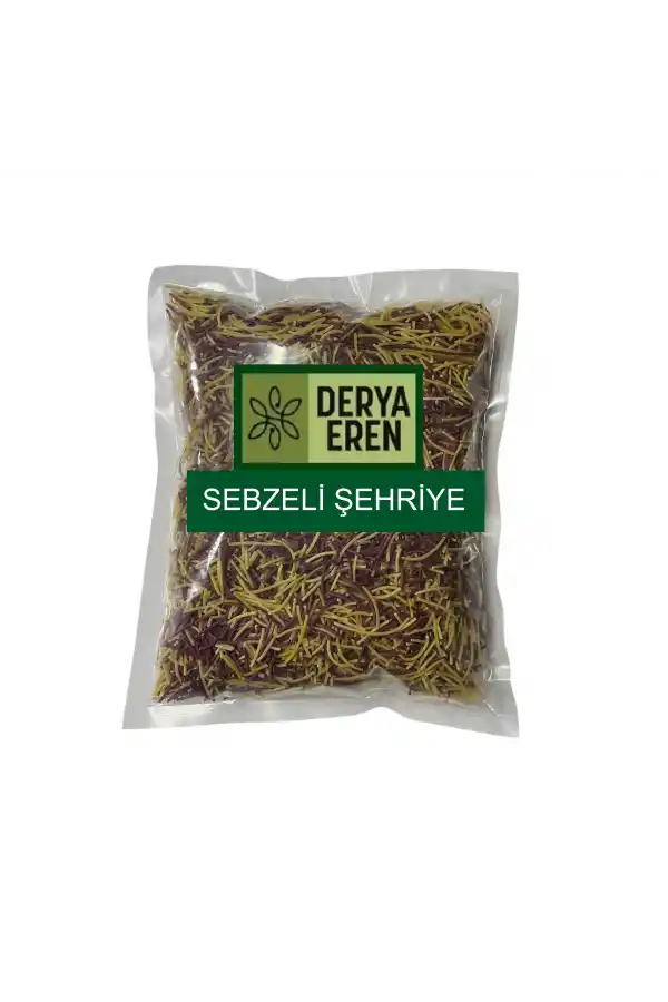 Sebzeli Tel Şehriye Mahalle Pazarından Katkısız 500 gr, Derya Eren