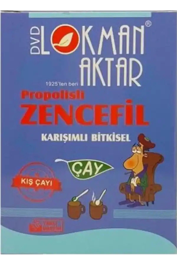 Propolisli Zencefil Karışımlı  Çay 2 x 100 Gr, Lokman Aktar