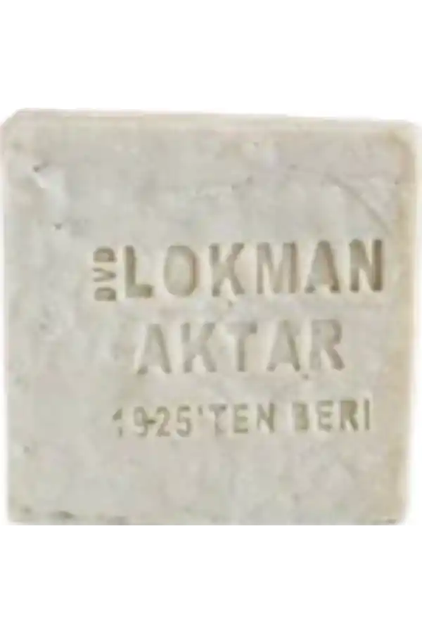 Kostiksiz El Yapımı Killi Sabun 6.5 x 6.5 x 2.5 CM 1 Adet, Lokman Aktar