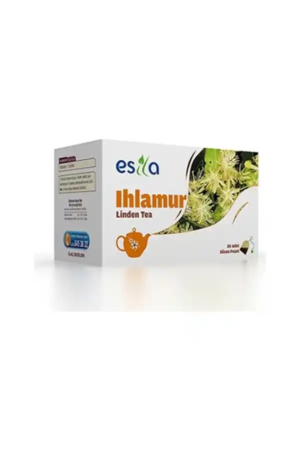 Esila Ihlamur Bitki Süzen Poşet Çay 20 x 2 G