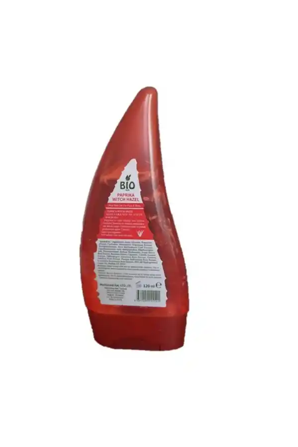 Bio Asia Aloe Vera Paprika Witch Hazel Gel 120 ML 1Adet
