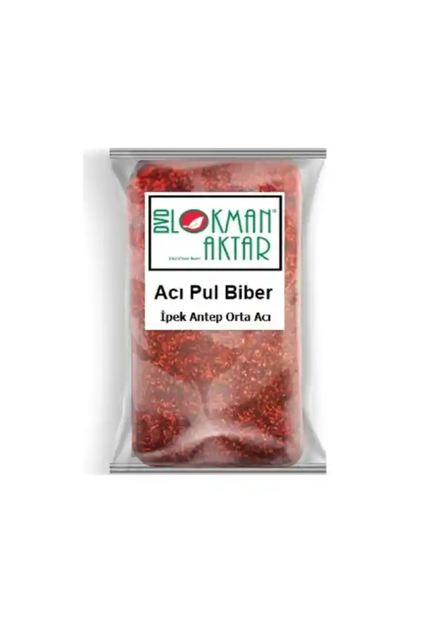 Ipek Pul Biber Antep Orta Acı 50 Gr, Lokman Aktar