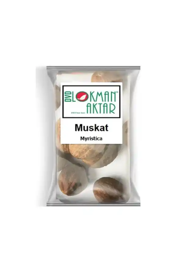 Muskat Küçük Hint Cevizi 100 gr, Lokman Aktar