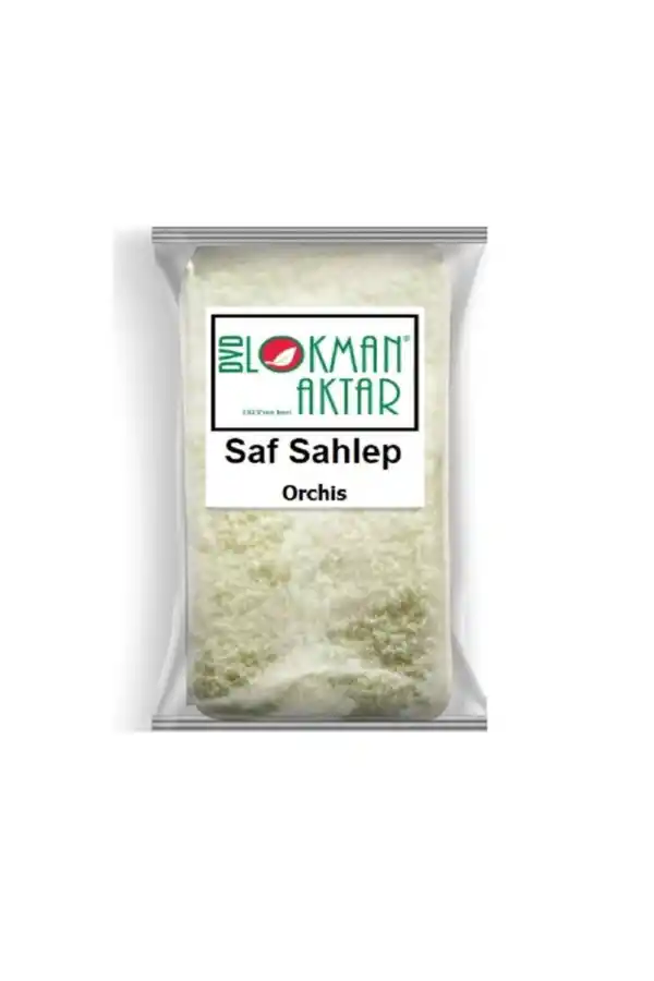 Saf Toz Salep Sahlep 250 Gr, Lokman Aktar